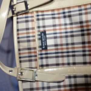 Kate spade plaid purse